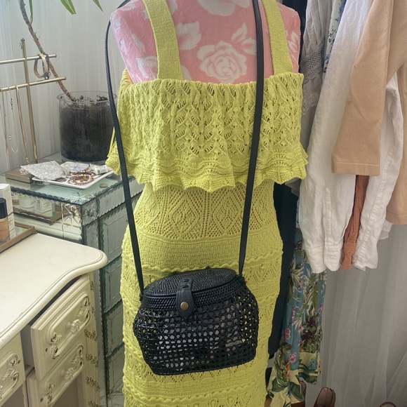 New Faithfull The Brand Paloma Black Crossbody Bag - Picture 3 of 8